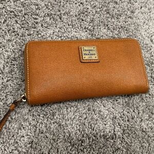 Dooney & Bourke Saffiano Large Zip Around Wallet